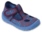 BEFADO niebieskie kapcie 630P016