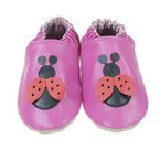 Kapcie Dziecięce PAPUSHKI Różowe Biedronka
