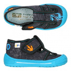 3F-Szare Kapcie Dino